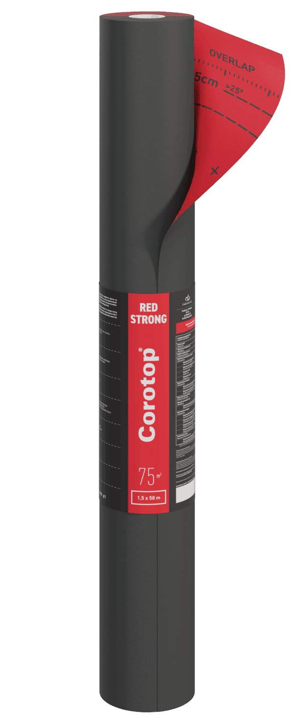 Corotop Red Strong 180g/m² (Uten limstriper) - SINTEF godkjent - Bilde 3