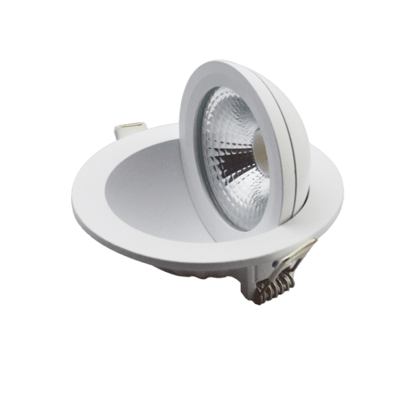 Hvit Led Spott Ultra Thin (23mm) Warmdim - Rett i isolasjonen - Bilde 3