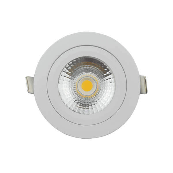 Hvit Led Spott Ultra Thin (23mm) Warmdim - Rett i isolasjonen